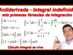 Concepto De Antiderivada En Cálculo Integral: Definición y Aplicaciones