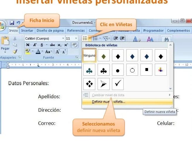Concepto De Viñetas En Informática: Definición y Aplicaciones